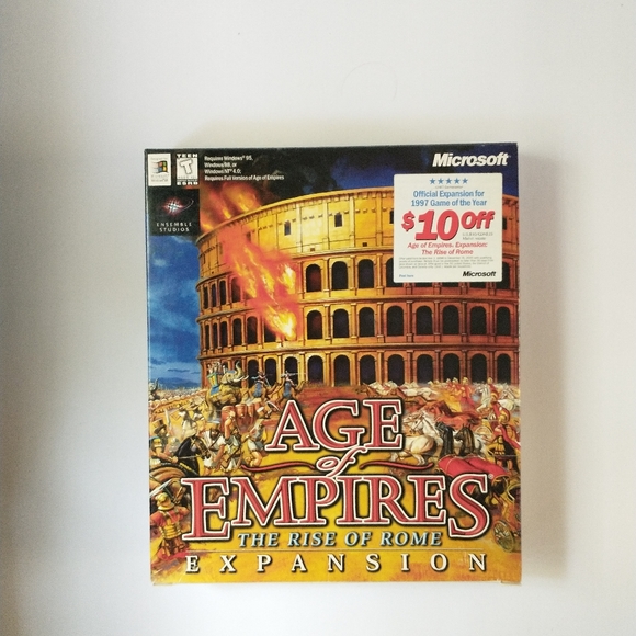 Age of Empires + Rise Of Rome Expansion Big Box PC - Picture 10 of 11